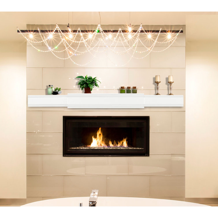 Pearl Mantels Emory Adjustable Fireplace Shelf Mantel & Reviews Wayfair